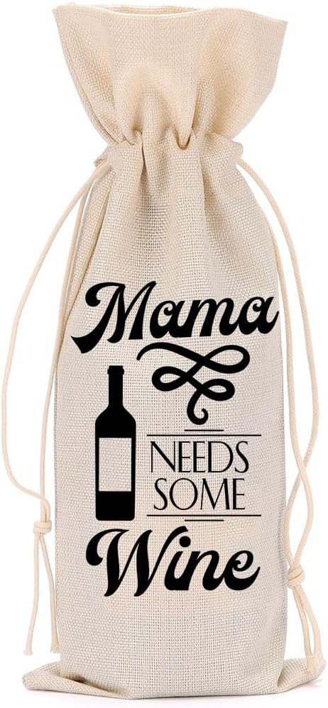 Funny Wine Quotes Wine Bag Wine Tasting Party Supplies for Wine Lovers Women Men Father Groom Friend Christmas Birthday Wedding Bachelorrette Party Wine Bags