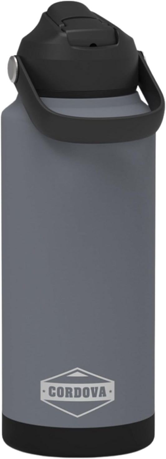 Cordova Outdoors Trailhead Class Water Bottle, Scree, 32 oz