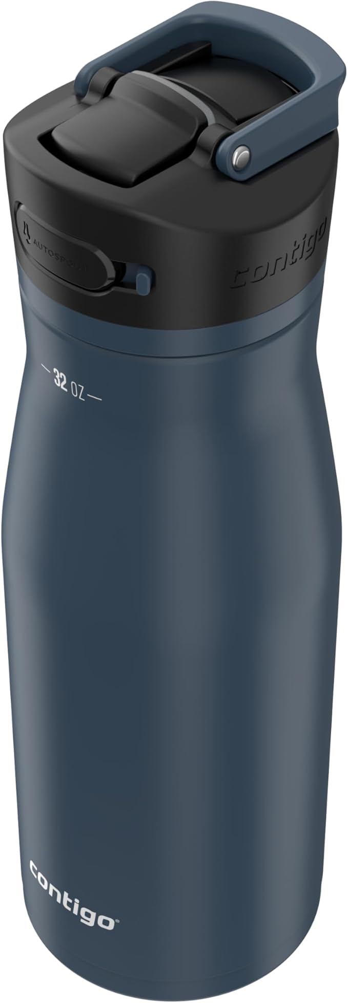 Contigo Ashland Chill 2.0 Insulated Stainless Steel Water Bottle, 32oz, Blueberry