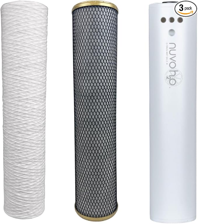 Manor Trio System Replacement Cartridges, Sediment and Iron Filters