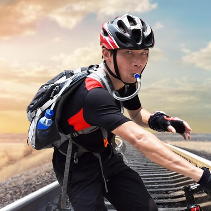 Cycling Bottle Drink Tube Water Bottle Drinking Tube with Double Adapter Hydration System Drink Tube Kit for Cycling Trekking Fishing Boating Camping