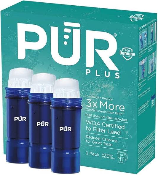 PUR PPF951K3 Replacement Filter, 3 Count, Blue