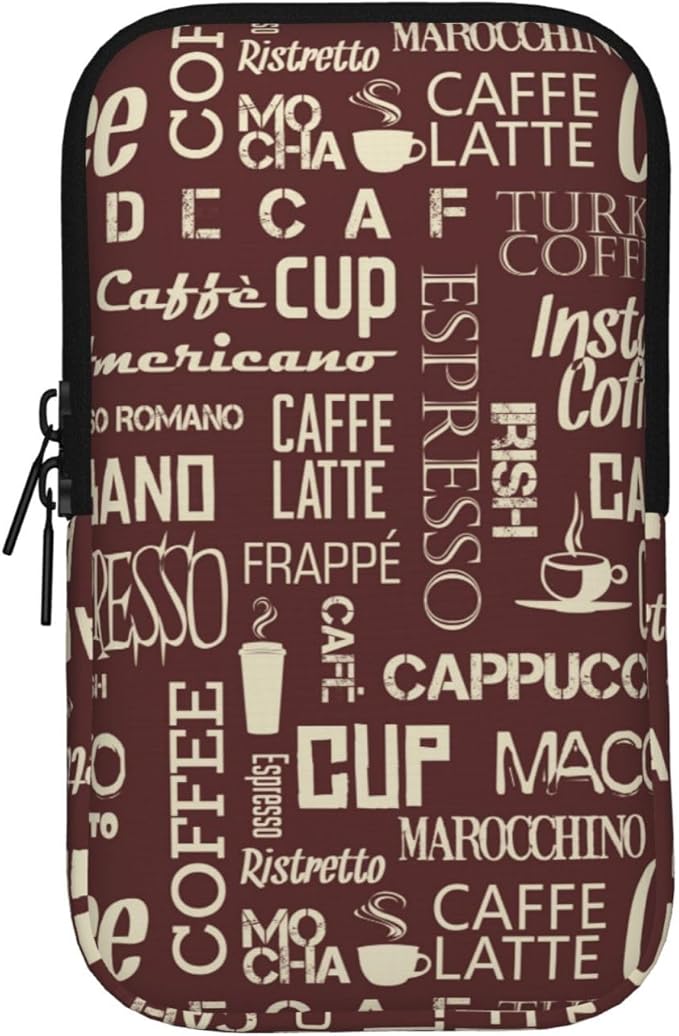 Water Bottle Pouch for Stanley Cup 40oz 30oz,Personalized Gym Purse for Men Women, Tumbler Pouch with Versatile Pocket Water Bottle Bag for Cards, Keys, Phone Botanical Leaf