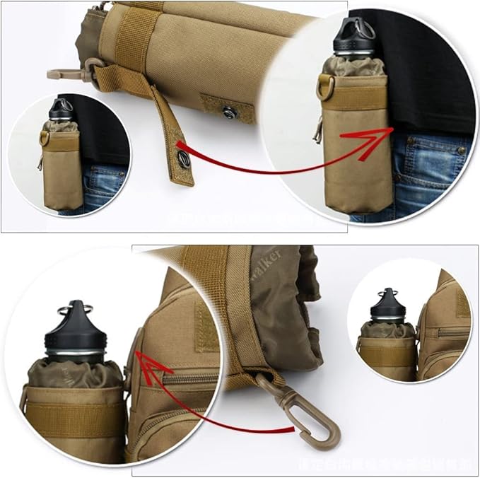 TEGOOL Water Bottle Sleeve Bag Bottle Holder Tactical Water Bottle Pouch
