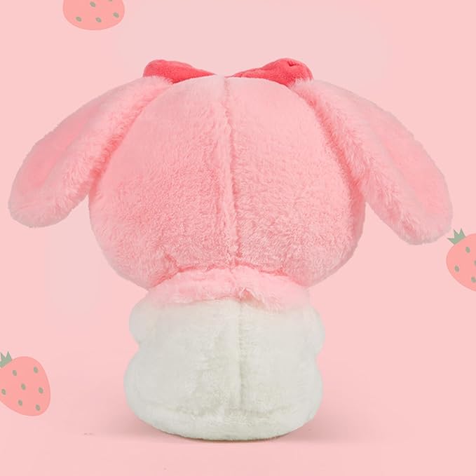 Kawaii Plush Toys with Strawberry 10'', Cartoon Stuffed Animals Anime Plush Doll Figure Toy Throw Pillow - Gift for Girls Boys