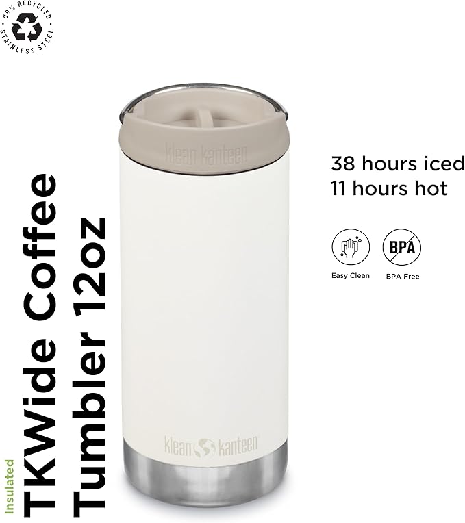 Klean Kanteen TK Wide 12 Oz Tofu