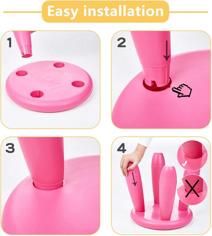 Kids Step Stool, Kindergarten Study Stools, Lightweight Footstools are Sturdy and Durable, Very Suitable for Use in The Kitchen, Bathroom and Bedroom(Light Blue)…