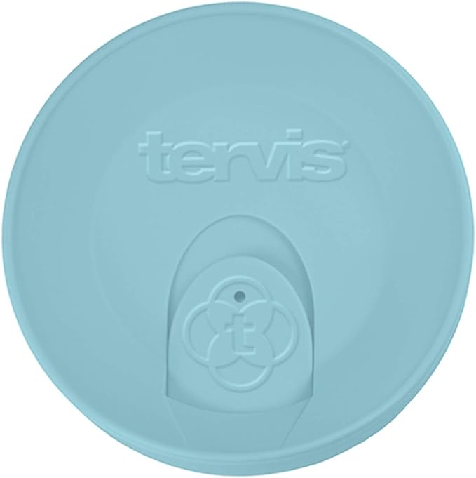 Tervis Travel Lid Made in USA Double Walled Insulated Tumbler Travel Cup Keeps Drinks Cold & Hot, Fits 16oz Tumblers, Blue Moon