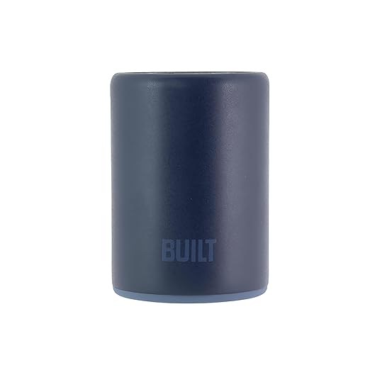 BUILT 12 Ounce Double Wall Stainless Steel K2 Can Chiller Atlantic Blue