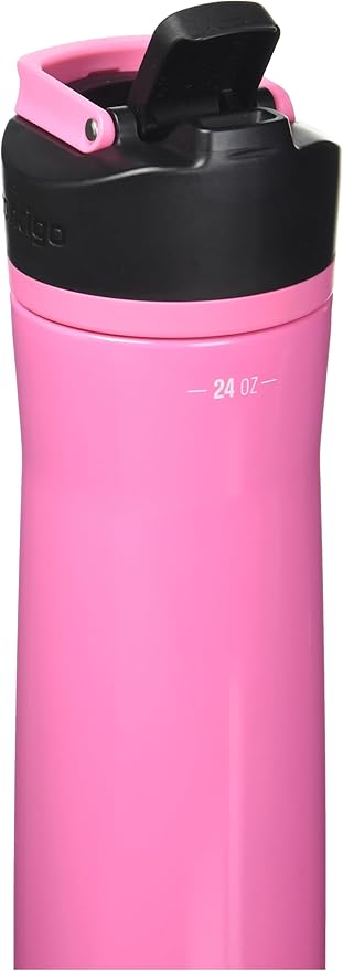 Contigo Ashland Water Bottle, 24 oz, Azalea