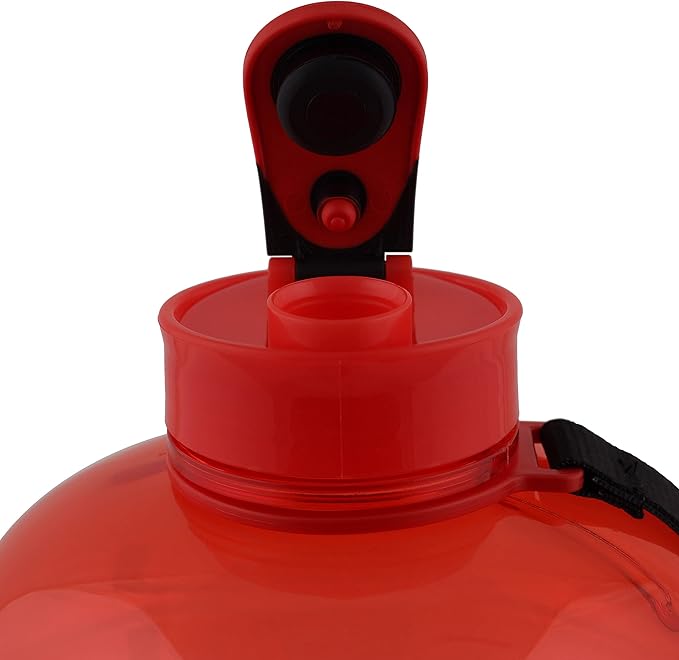 FOCO NFL Team Logo 2L Plastic Clear Large Sports Water Bottle