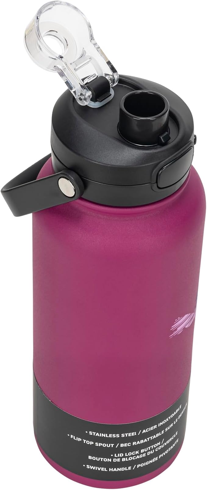 PUMA Evercat 32 oz Alpha Chug Bottle, Dark Pink, OS