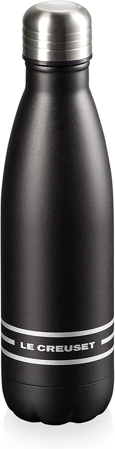 Le Creuset Hydration Water Bottle, 17 oz, Licorice