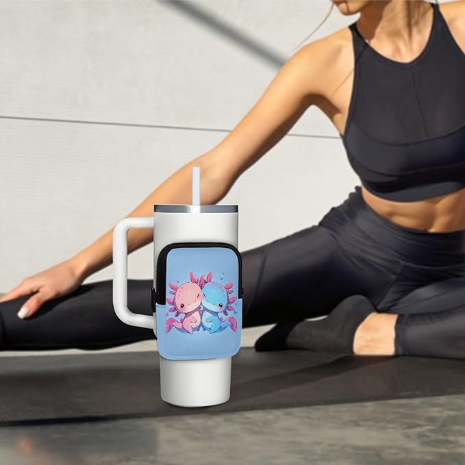 Cup Carrier Pouch Water Bottle Pouch for Stanley Accessories