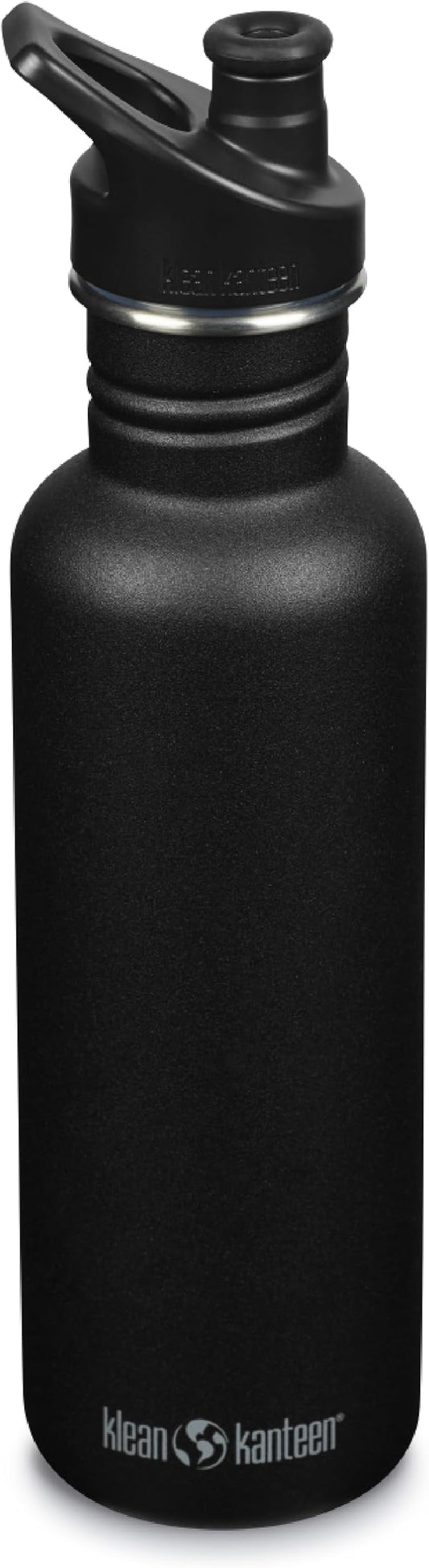 Klean Kanteen Classic 27oz (w/Sport Cap) Black