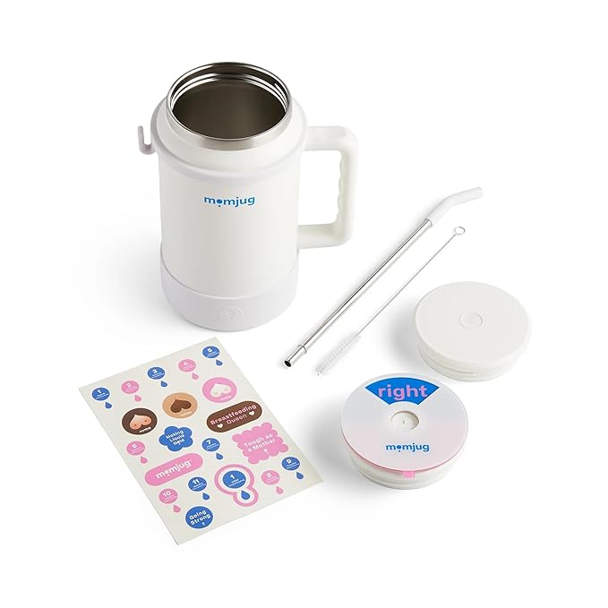 the Original Water Bottle for Moms without Breast Indicator (white)