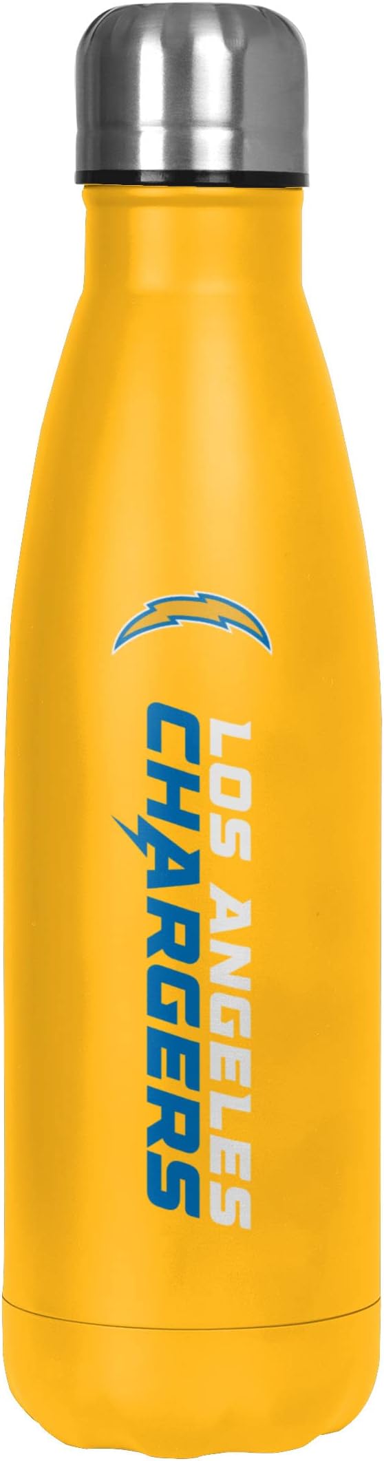FOCO NFL unisex-adult NFL Team Logo Wordmark Chill Water Bottle