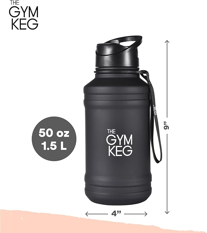 THE GYM KEG Stainless steel water Bottel_ Keg Stainless Steel Bottle - Leak-Proof, Insulated Beverage Container for Hot & Cold Drinks - Durable, Versatile & Kid-Safe - New