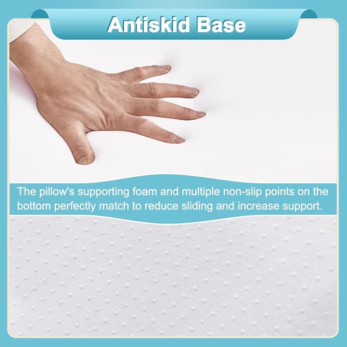 Medical Wedge for Bed Positioning Triangle Pillow for Back Support Bedsore Pressure Relief Wedges Side Sleeper Body Positioners Orthopedic Incline Pillow Bedridden Elderly Patient Ankle Bolster