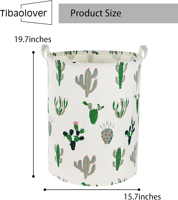 Kids Laundry Basket Kids Hamper Baby Laundry Hamper Toy Storage Bin for Boys Room Decor Nursery Hamper Gift Baskets for Bedroom Bathroom(Green and Gray）