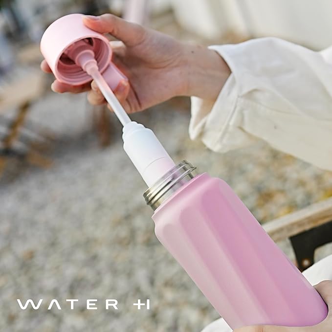 PureSip Vita Smart Water Bottle: BPA-Free Insulated Stainless Steel Bottle, Bluetooth Intake Smart Tracker & Reminder to Drink with Filter & Straw, Ideal Gift for Dad (18 oz)