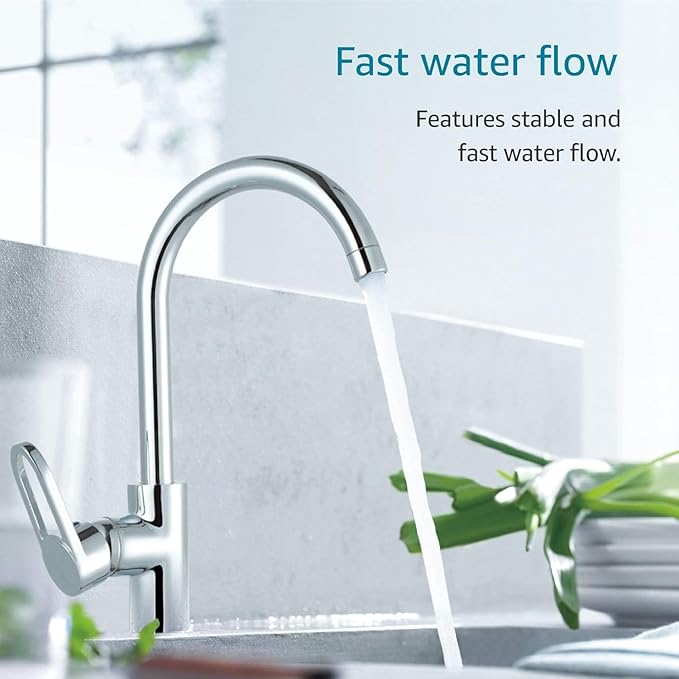 AQUA CREST FQK1K Under Sink Water Filter, 1350 Gallons, Replacement for GE FQK1K, FQK2J, GXK185K and GX1S50R (Pack of 2)