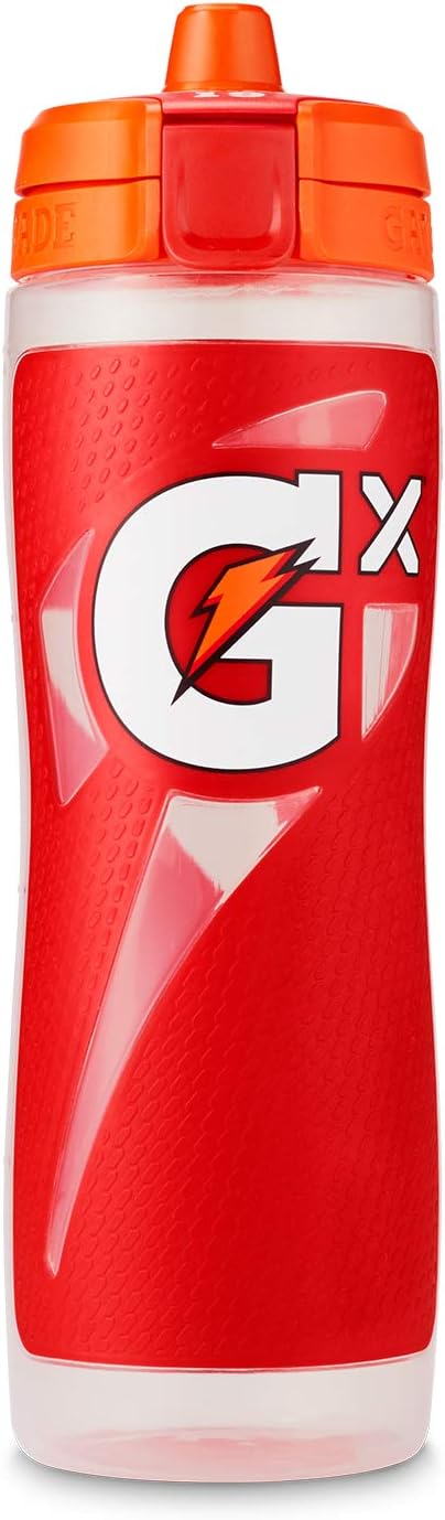Gatorade Kitchen Gx Bottle , Plastic, Red, 30oz