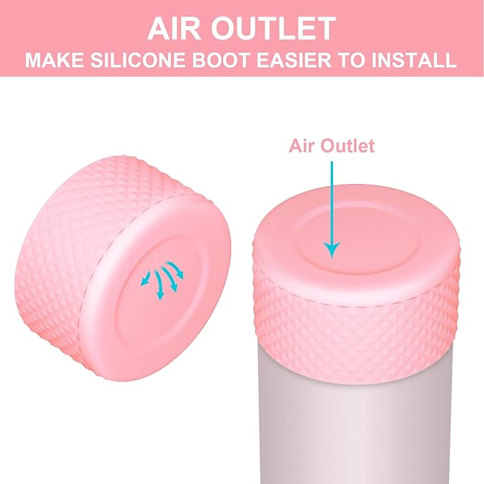 Silicone Boot for Owala Water Bottle 24 oz 32 oz 40 oz, Anti-Slip Protective Sleeve for FreeSip/Twist/Flip Stainless Steel Water Bottles Accessories