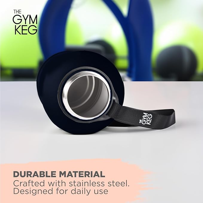 THE GYM KEG Stainless steel water Bottel_ Keg Stainless Steel Bottle - Leak-Proof, Insulated Beverage Container for Hot & Cold Drinks - Durable, Versatile & Kid-Safe - New