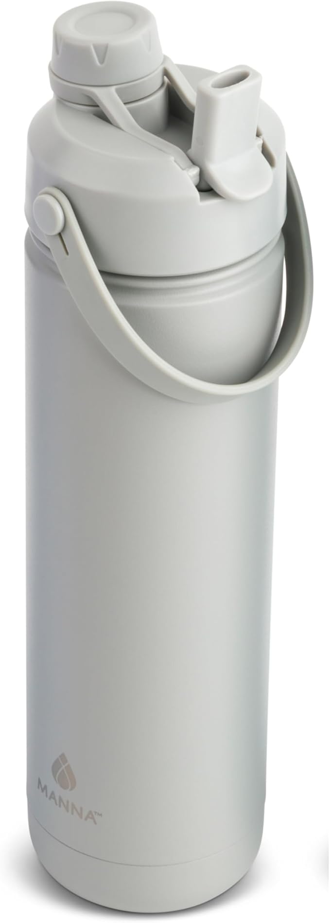 Manna Ranger Dual Insulated Stainless Steel Bottle - 26 Oz - Coal Powder Coat