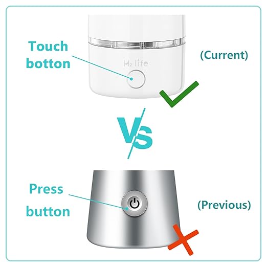 Hydrogen Water Generator, Professional BPA Free Water Bottle 5000PPB Dual Mode Portable Reusable Water Ionizer with SPE and PEM Hydrogen Water Bottle for Sports Hiking Travel Fitness