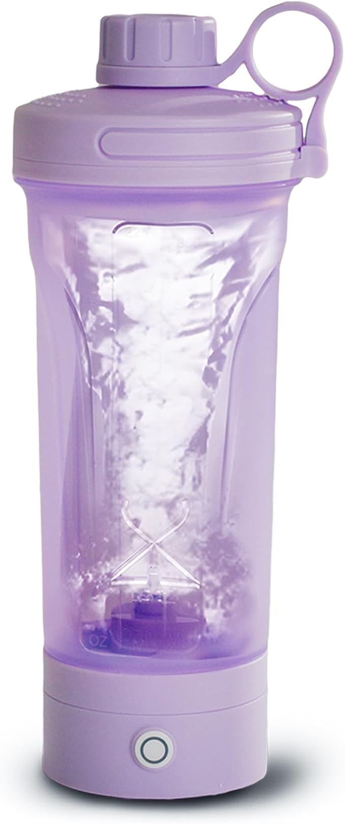 Electric Shaker Bottle, Portable Blender Protein Shaker, USB Rechargeable MixMate Blender For Protein Shakes Pre Workout Greens Coffee Pancake Mix Cocktail Cocktails (Lavender)