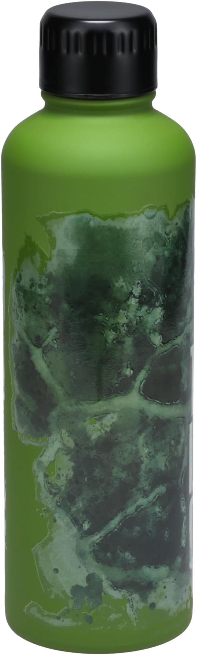 Paladone The Last of Us Official Licensed Movie Icon Glow in the Dark Water Bottle, Gamer Decor and Gift, Neon Green Desk Accessory for All Ages, Drinkware for Gaming Fans