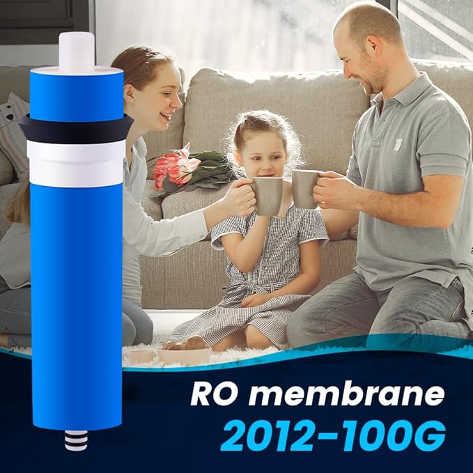 – Membrane for Reverse Osmosis Membrane GPD – Fits Under Sink RO Water Filtration System – Removes Bad Taste and Odor – Membrane Water Filter Replacement (100 GPD, Pack of 1)