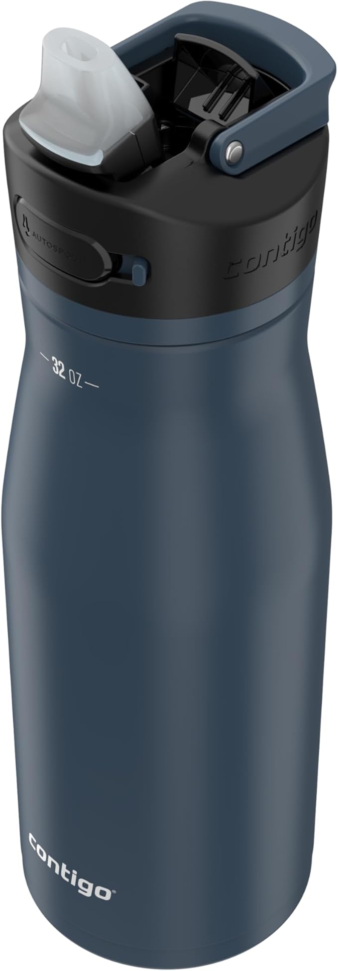 Contigo Ashland Chill 2.0 Insulated Stainless Steel Water Bottle, 32oz, Blueberry