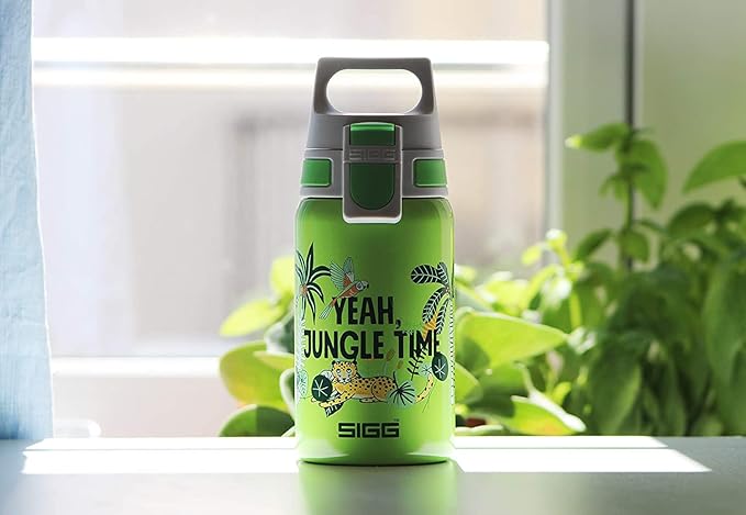 SIGG - Stainless Steel Kids Bottle - Shield One - Suitable For Carbonated Beverages - 17 Oz