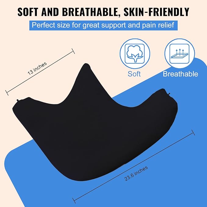 Shoulder Surgery Pillow, Ergonomic Rotator Cuff Pillow, Comfortable Post Shoulder Surgery Pillow, Adjustable Structure Provide Support, Shoulder Pain Relief