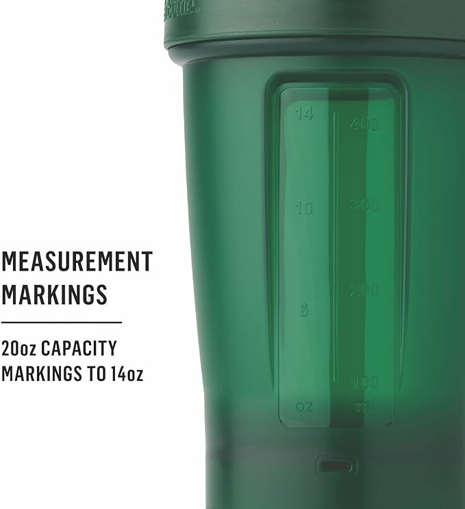 BlenderBottle Classic V2 Shaker Bottle Perfect for Protein Shakes and Pre Workout, 20-Ounce, Light Pink