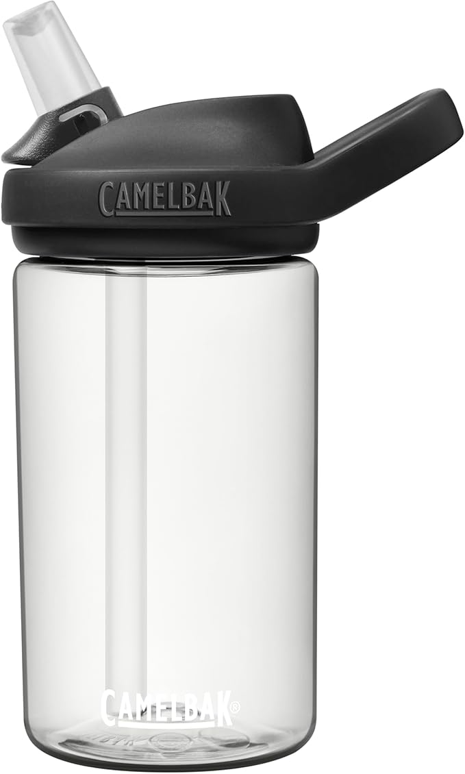 CamelBak Eddy+ 14oz Kids Water Bottle with Tritan Renew – Straw Top, Leak-Proof When Closed