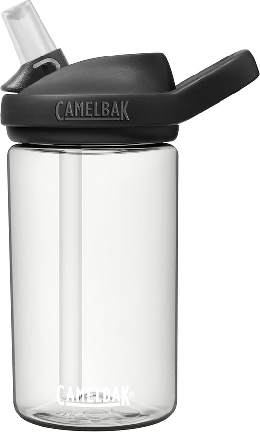 CamelBak Eddy+ 14oz Kids Water Bottle with Tritan Renew – Straw Top, Leak-Proof When Closed