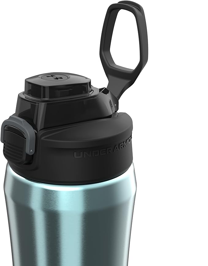 Under Armour 18oz Beyond Stainless Steel Water Bottle, Vacuum Insulated, Self Draining Protective Cap, Leak Proof, For Kids & Adults, All Sports, Gym