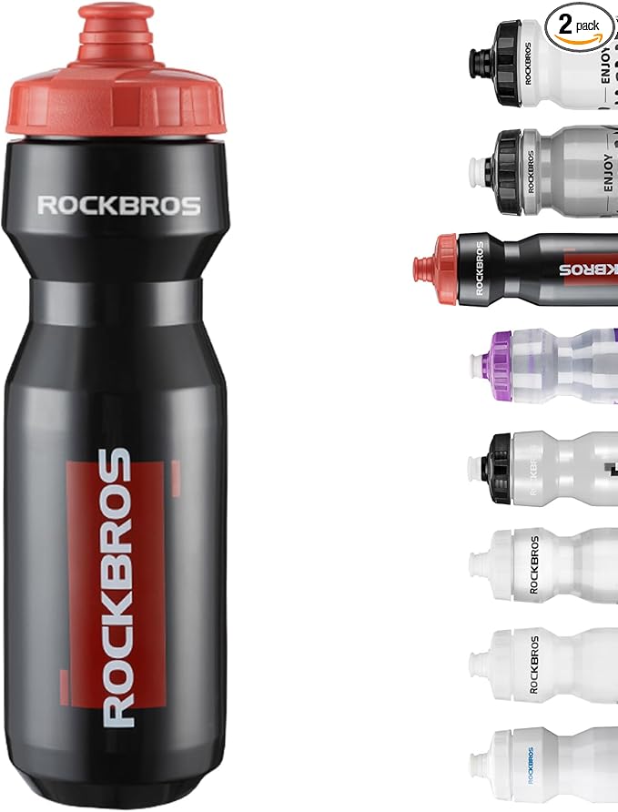 ROCKBROS Cycling Water Bottle, 20-25oz Cycling Bottle, BPA-Free