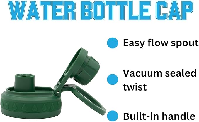 Michigan State Spartans Water Bottle - Green Double Walled Stainless Steel 24 oz Keeps Drinks Cold or Hot