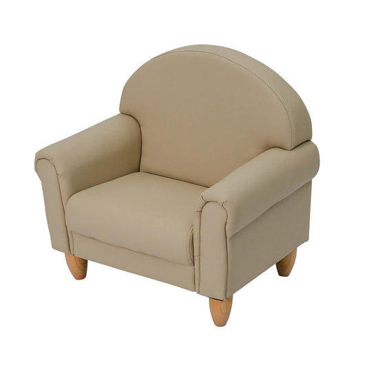 Children's Factory As We Grow Toddler Chair, Flexible Seating for Daycare or Preschool, Kids Reading Couch, Playroom Furniture, Buff