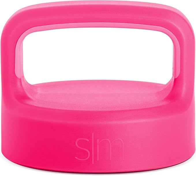 Simple Modern Wide Mouth Lid Leak Proof Straw Chug Handle Flip Fits Summit Water Bottles and Hydro Flask, Malibu