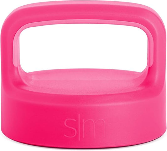 Simple Modern Wide Mouth Lid Leak Proof Straw Chug Handle Flip Fits Summit Water Bottles and Hydro Flask, Malibu