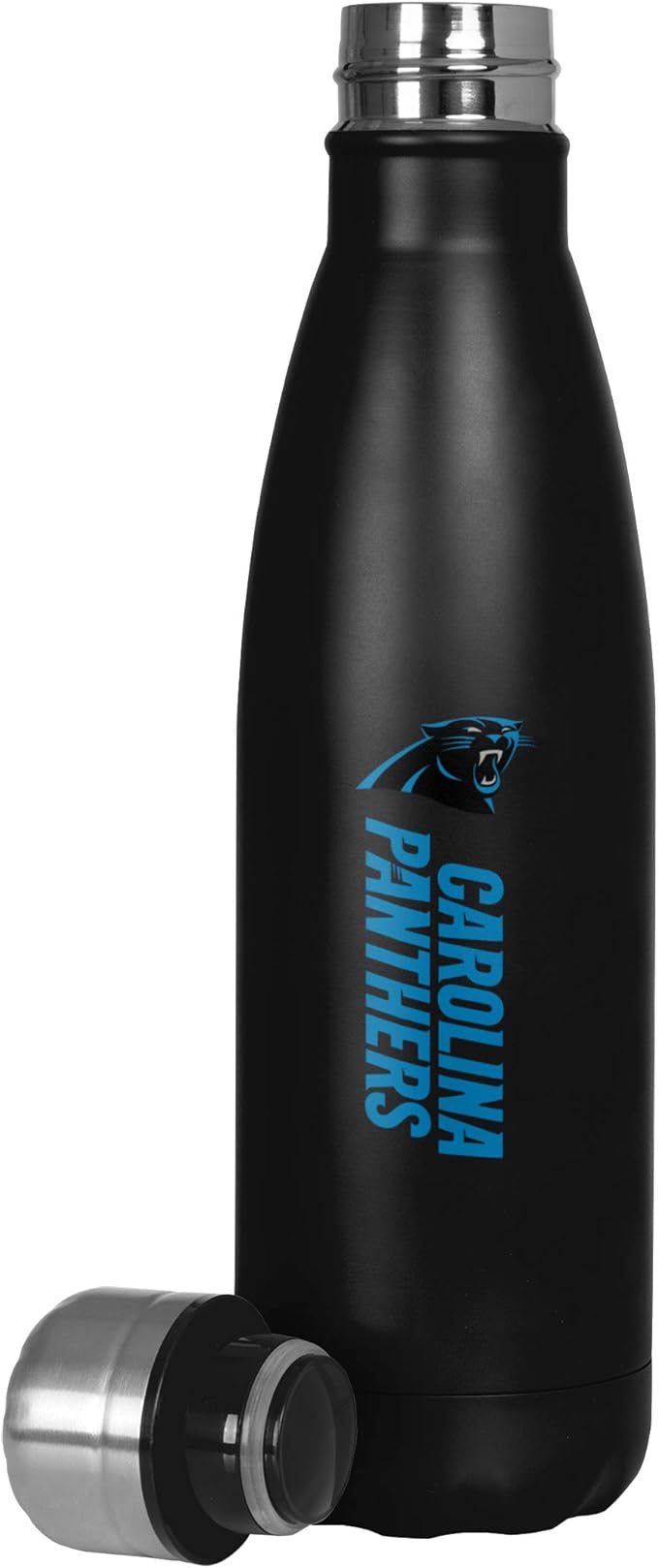FOCO NFL unisex-adult NFL Team Logo Wordmark Chill Water Bottle