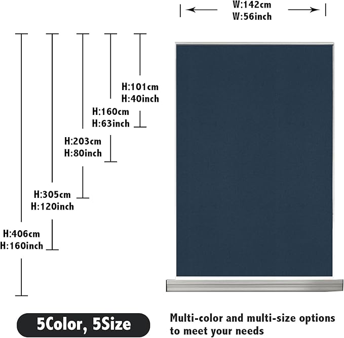 Portable Blackout Shades 100% Blackout Curtains for Bedroom Small Window Curtains No Light Kitchen Windows Insulated for Nursery for Baby Travel Curtain,Navy Blue,56" W x 80" L,1 Panel