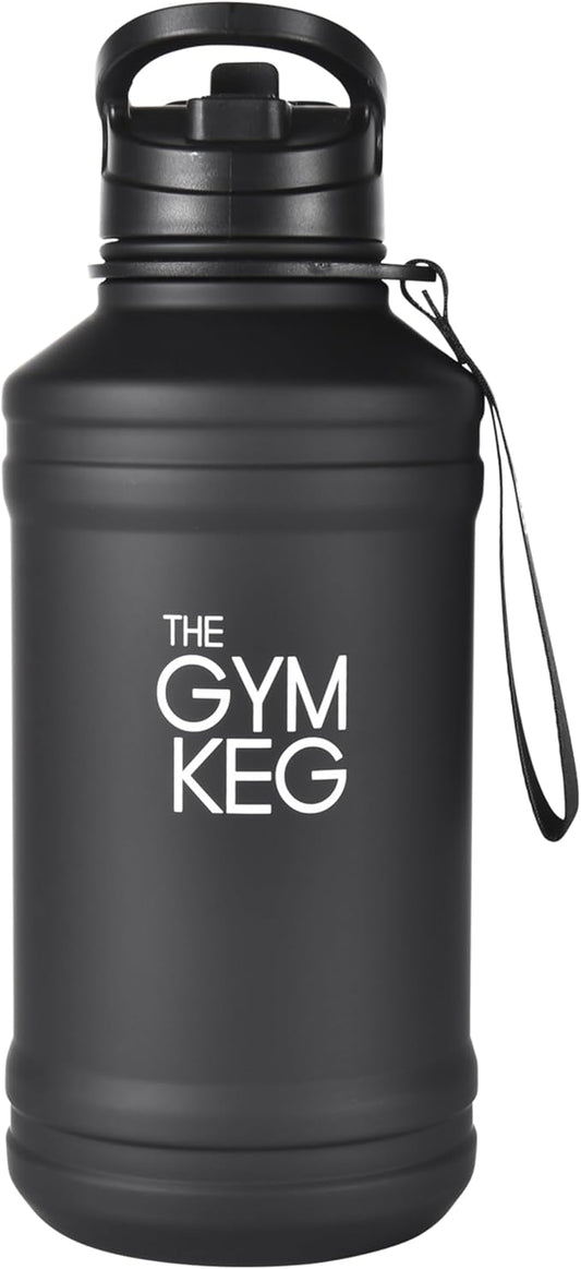 THE GYM KEG Stainless steel water Bottel_ Keg Stainless Steel Bottle - Leak-Proof, Insulated Beverage Container for Hot & Cold Drinks - Durable, Versatile & Kid-Safe - New