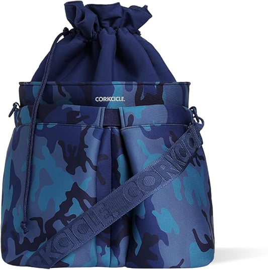 Corkcicle Beverage Bucket Cooler Bag, 10.5” x 12” – Keep Cool with Portable Bucket Bag – Transforms Into Ice Bucket with All Day Insulation